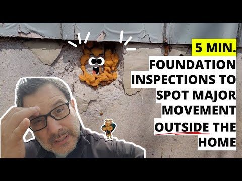 5 Min. Foundation Inspections To Spot Major Movement Outside The Home - Home Inspectors Kansas City