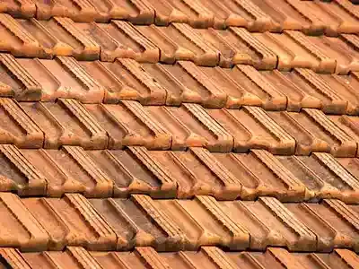 french style clay roof tile