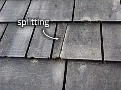 split cedar roof shingles