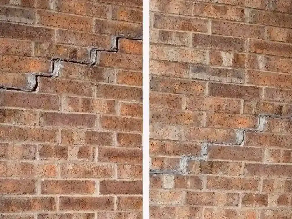 tuck pointing before and after