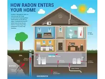 radon-enters-home